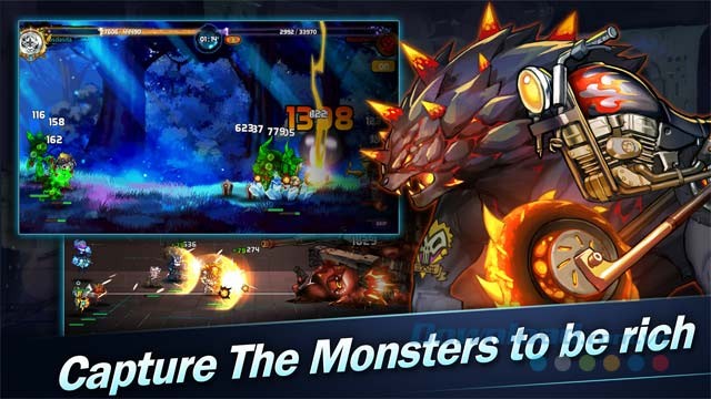 Bắt giữ các quái vật