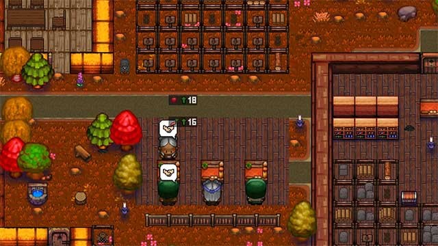 Gần 20 khu vực và nghề nghiệp khác nhau để dân làng lựa chọn