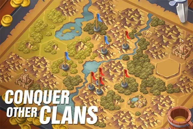 Chinh phục tất cả các lãnh thổ xung quanh bạn và tạo ra một đế chế mới trong Lords and Castles