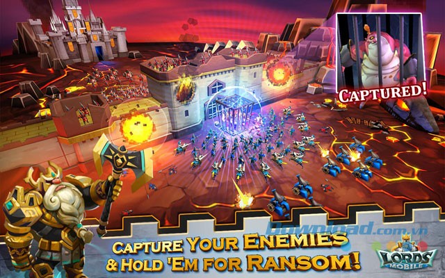 Bắt giữ tướng giặc và đòi tiền chuộc