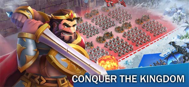 Chinh phục mọi vương quốc với lực lượng chiến đấu hùng mạnh của bạn