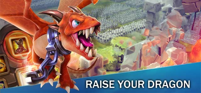 Chăm sóc và ra lệnh cho rồng chiến đấu tiêu diệt kẻ thù trên chiến trường