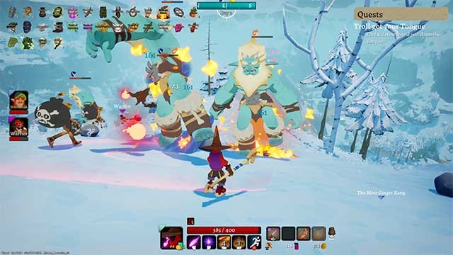 Lập nhóm với bạn bè để chiến đấu và sinh tồn