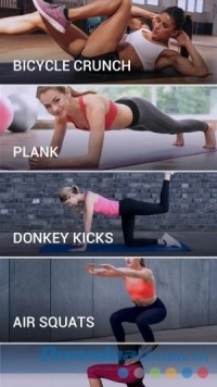 Lose Weight in 30 Days cho Android có hệ thống bài tập đa dạng