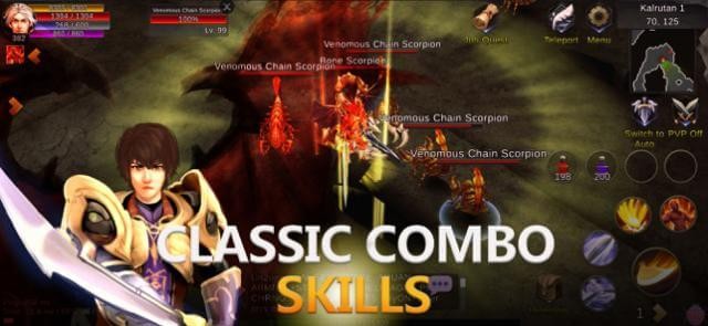 Các kỹ năng combo cổ điển