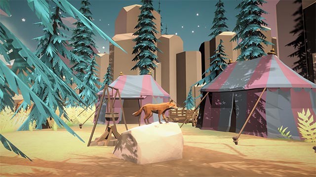 Game Lost Dream sở hữu cốt truyện cảm động khi chú cáo đi tìm người bạn đang bị giam giữ