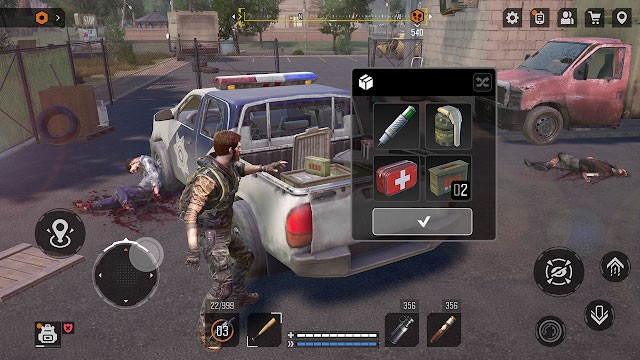 Sử dụng nhiều vũ khí, trang bị và vật phẩm hỗ trợ