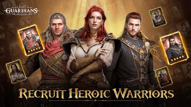 Triệu hồi các chiến binh anh hùng cùng bạn bảo vệ vùng đất trong game LOST: Guardians of Alicia