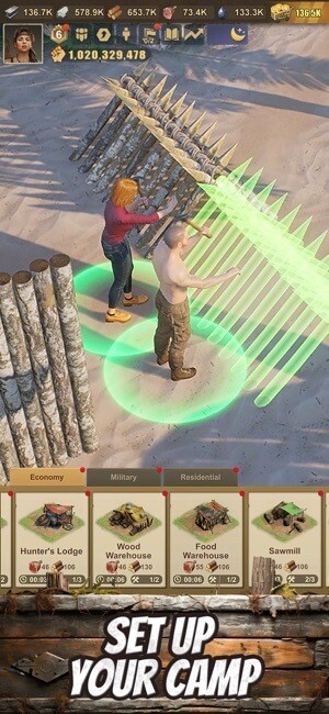 Thiết lập trại của bạn