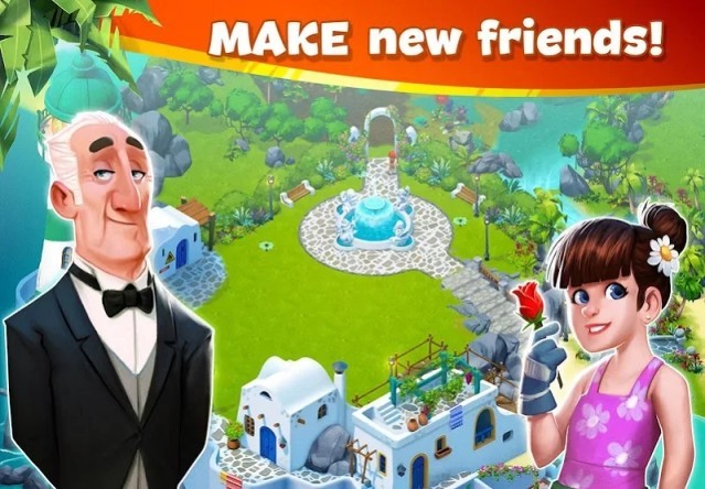 Làm quen những người bạn mới