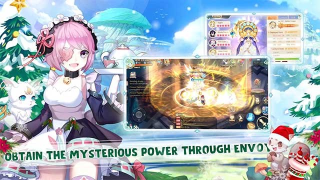 Thu thập sức mạnh để nâng cấp nhân vật