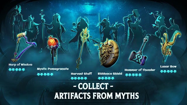 Thu thập các đồ tạo tác mạnh mẽ