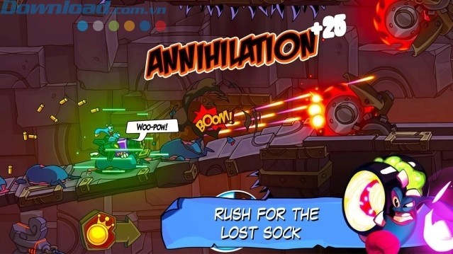 Vào vai chiếc tất lạc đường và thực hiện hành trình phiêu lưu cực vui