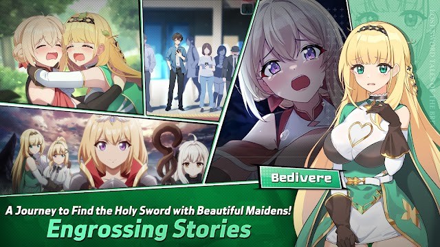 Tham gia hành trình tìm kiếm Thánh kiếm cùng các cô gái xinh đẹp