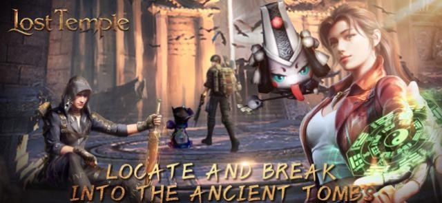 Đột kích vào các hầm mộ cổ để kiếm kho báu trong game Lost Temple: Reloaded