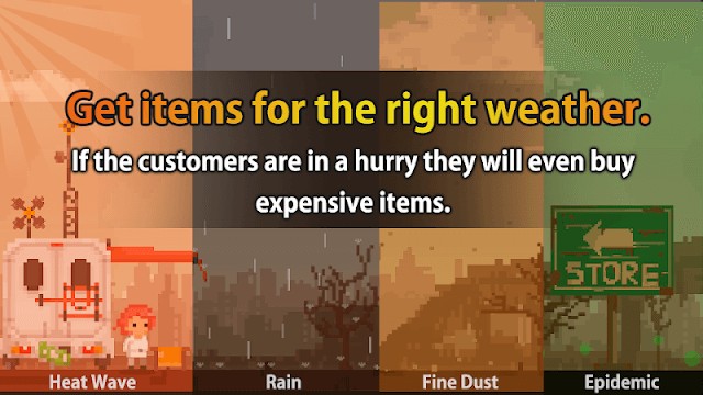 Bán mặt hàng đúng với thời tiết