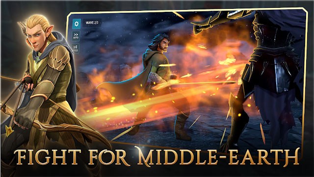 Bạn sở hữu năng lượng của chiếc nhẫn mới và chiến đấu cho vùng Trung Địa trong game LoTR: Heroes of Middle-earth