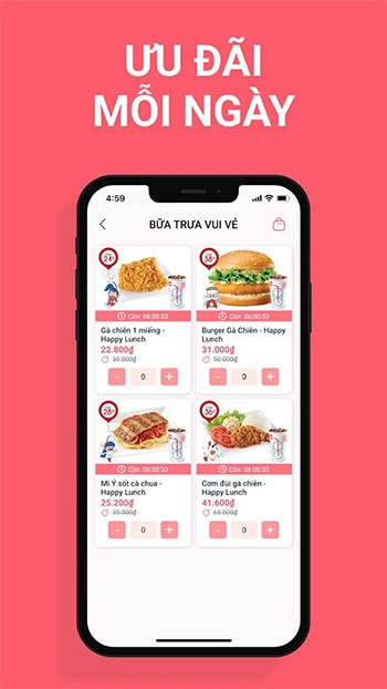 Ưu đãi mỗi ngày