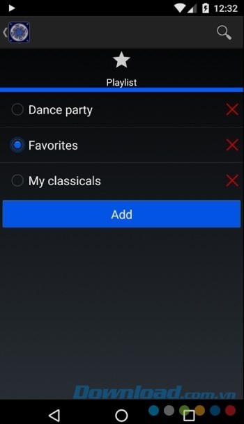 Tùy chọn kiểu phát