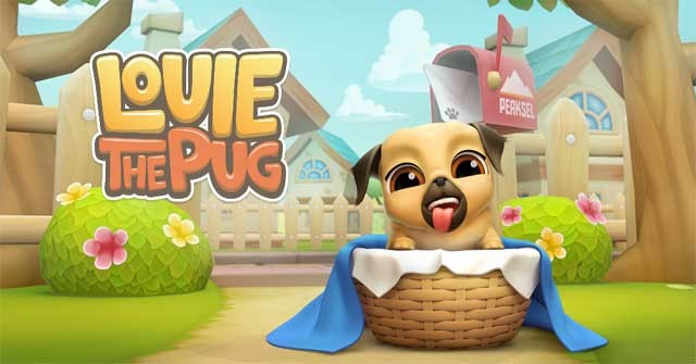 Louie the Pug cho Android là game nuôi thú ảo cực dễ thương