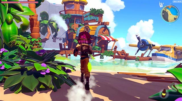 Rất nhiều hoạt động để làm trong Lou's Lagoon game như trồng trọt, đánh cá, truy tìm kho báu...