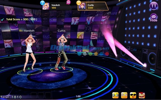 Love Dance gồm nhiều điệu nhảy đẹp mắt