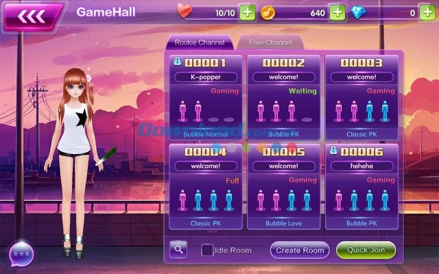 Chế độ chơi Dance Battle của Love Dance