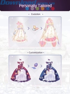 Tự thiết kế màu sắc, kiểu dáng để tạo ra mẫu trang phục độc đáo