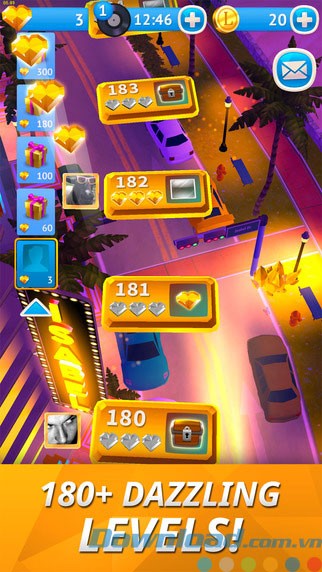 180 level hấp dẫn