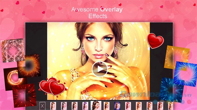 Áp dụng hiệu ứng và bộ lọc