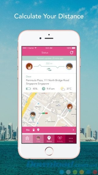 Tính toán khoảng cách