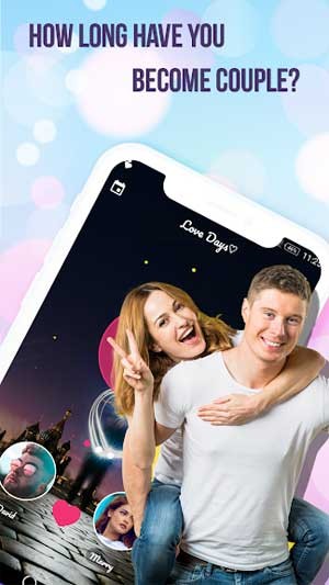 LoveDays Counter sẽ đếm thời gian yêu của cặp đôi