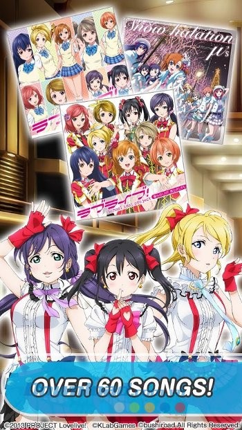 Hơn 60 bài hát trong game LoveLive! School idol festival