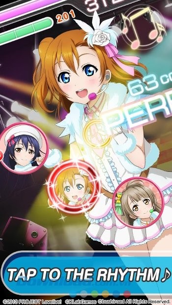LoveLive! School idol festival sở hữu lối chơi vô cùng quen thuộc