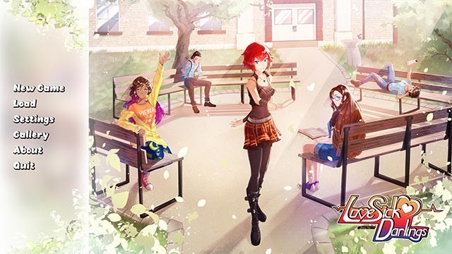 LoveSick Darlings là game Anime tình yêu học đường vô cùng lãng mạn