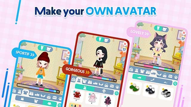 Tạo ra nhân vật của riêng bạn trong Lovey-Buddy - Avatar Cooking
