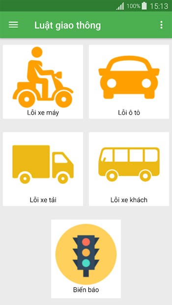 Luật Giao Thông Đường Bộ cho Android
