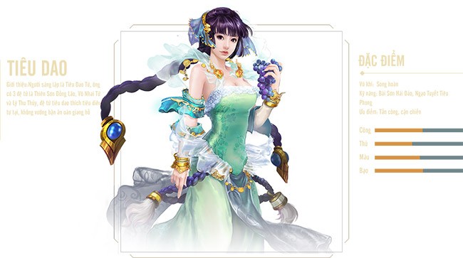 Phái Tiêu Dao trong Lục Mạch H5