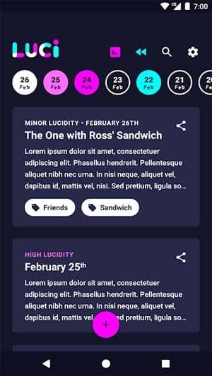 Luci sẽ ghi lại những giấc mơ của bạn theo nhiều cách