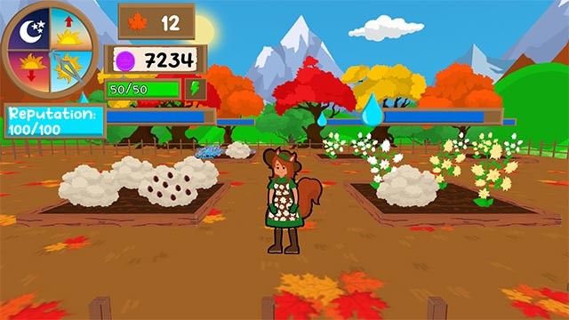 Lucie's Potager trao cho bạn cơ hội trồng trọt và tạo ra những giống cây trồng mới, độc đáo