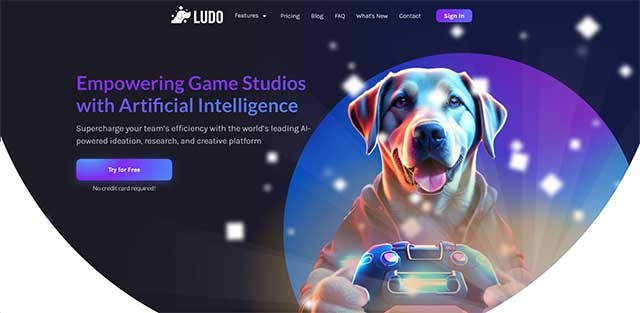 Ludo AI là nền tảng phát triển game hỗ trợ AI