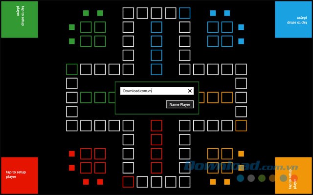 Điền tên người chơi để bắt đầu game