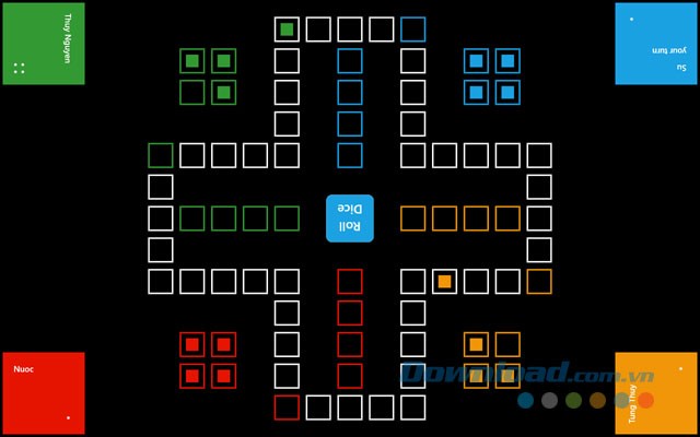 Giao diện đẹp với tối đa 4 người chơi