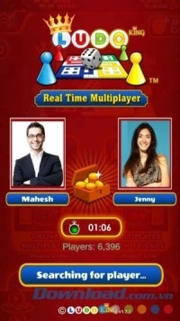 Ludo King cho Android có chế độ đa người chơi