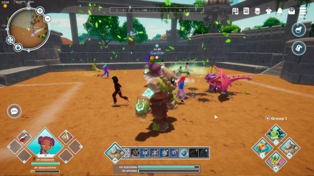 Lối chơi của Lugh World game kết hợp giữa MMORPG với phiêu lưu hành động