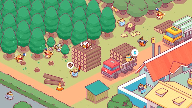 Khái thác gỗ hăng say và kiếm được nhiều lợi nhuận