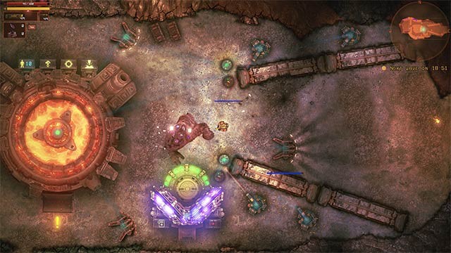 Xây dựng căn cứ với hàng phòng thủ vững chắc để chống lại các cuộc đột kích từ kẻ thù