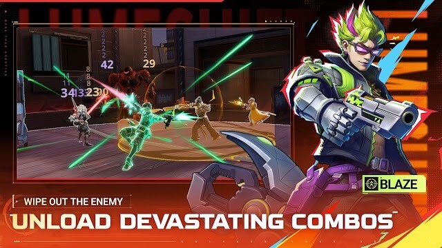 Giải phóng các combo mạnh mẽ, quét sạch kẻ thù