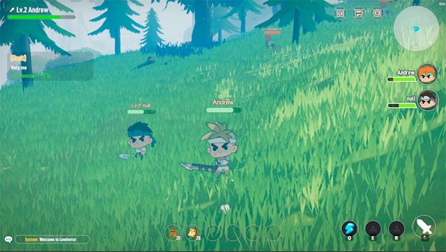 Lumiterra nhấn mạnh vào tinh thần đồng đội với trải nghiệm tương tác đa dạng