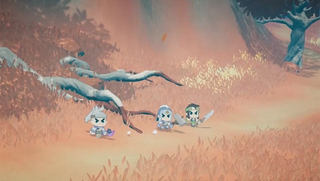 Khám phá thế giới rộng lớn, nơi bạn thoải mái chiến đấu, trồng trọt, xây dựng và phát triển anh hùng